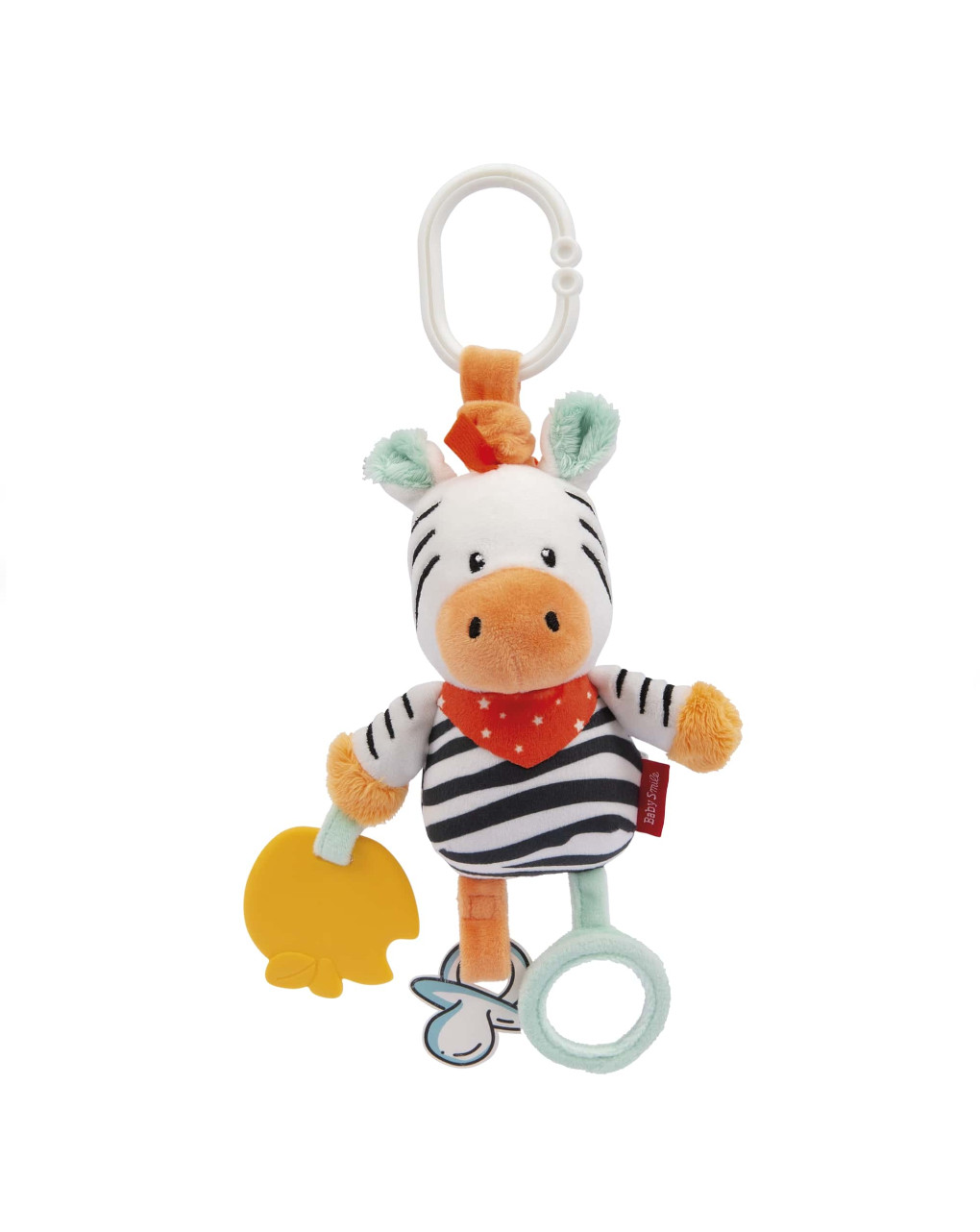 Sonaglino multiattività zebra zaki - soft toys