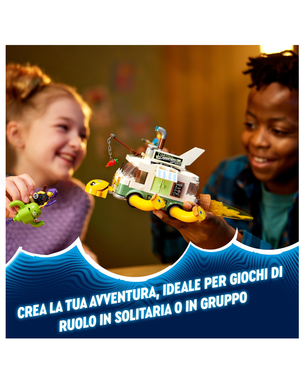 Il furgone tartaruga della signora castillo 71456 -  lego dreamzzz
