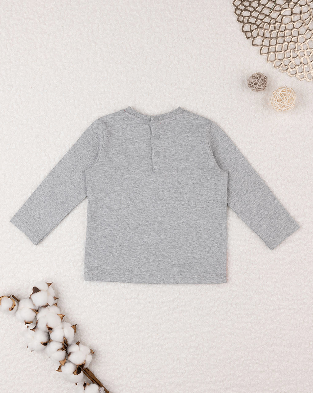 T-shirt maniche lunghe bimbo con stampa