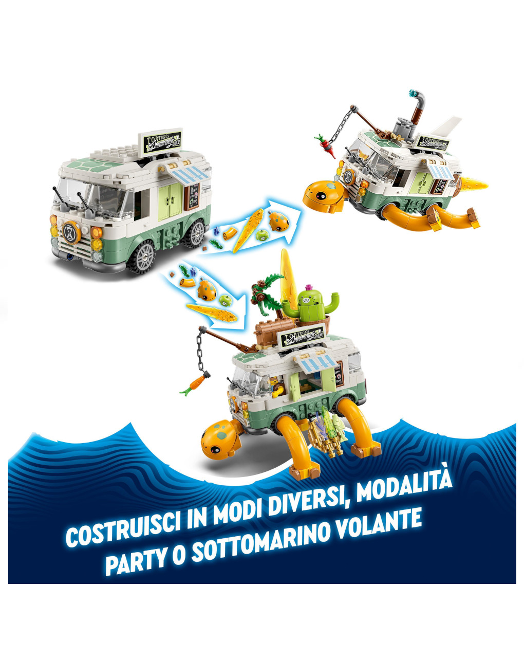 Il furgone tartaruga della signora castillo 71456 -  lego dreamzzz