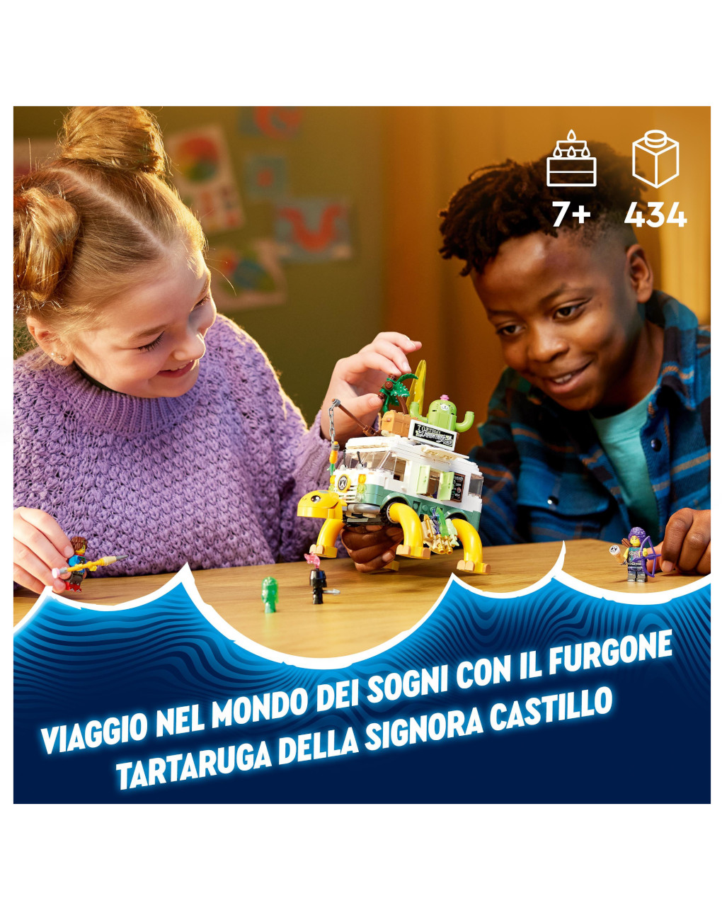 Il furgone tartaruga della signora castillo 71456 -  lego dreamzzz