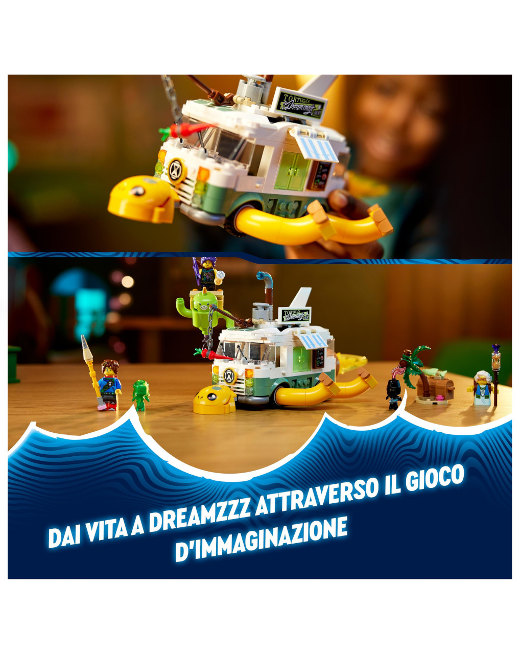 Il furgone tartaruga della signora castillo 71456 -  lego dreamzzz