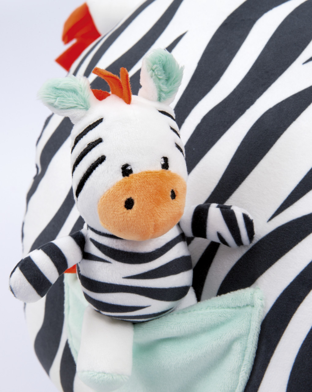 Zaki zebra  attività cavalcabile 62cm  - soft toys
