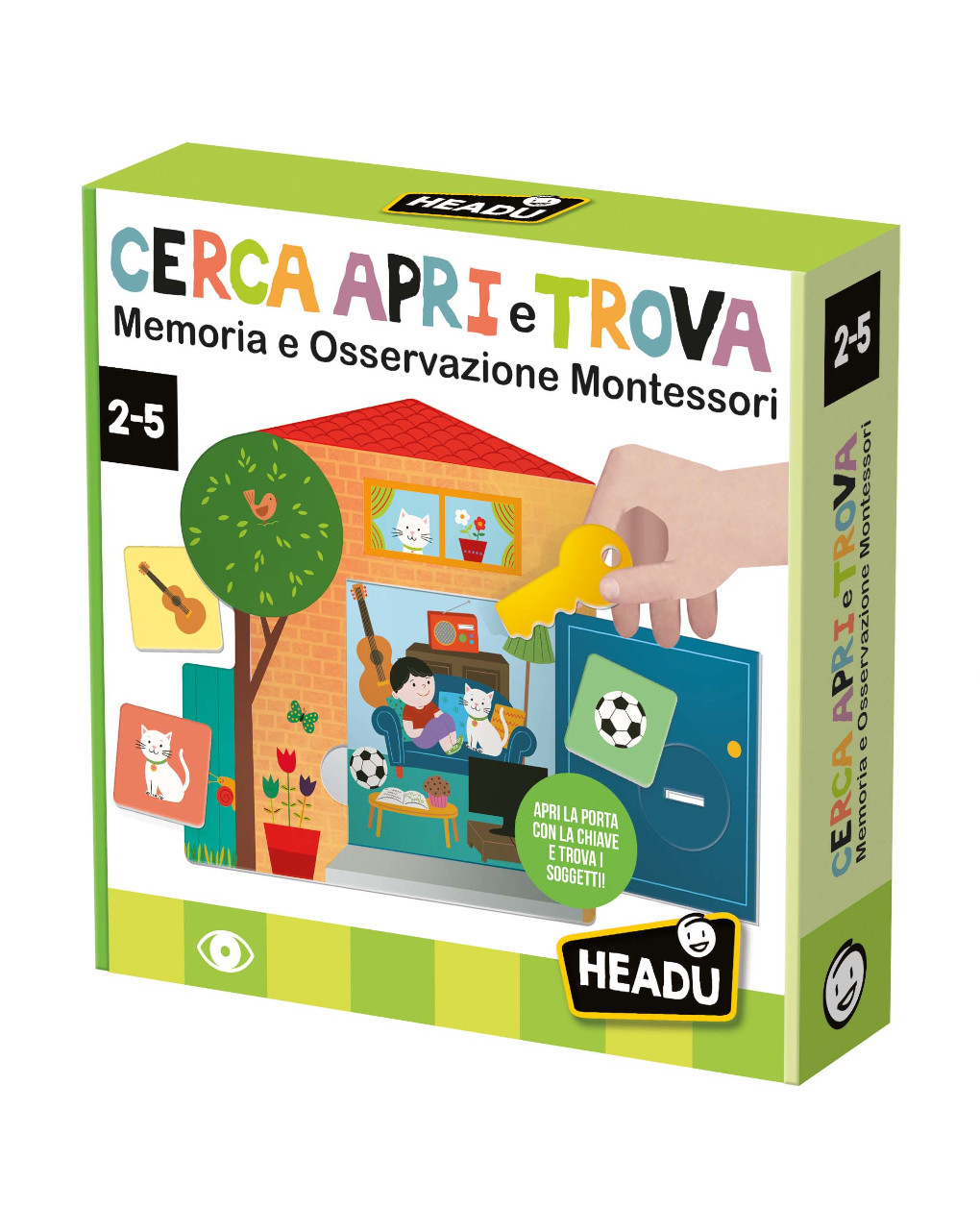Cerca apri e trova montessori 2/5 anni - headu