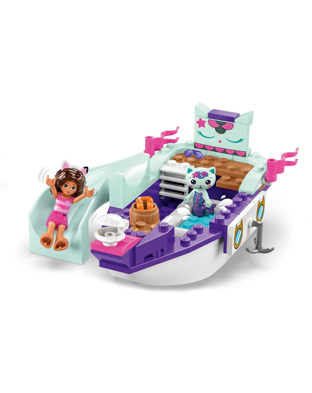 La nave del benessere di gabby e siregatta 10786 -  lego gabby dollhouse