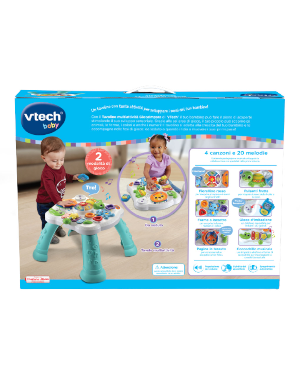Tavolo multiattività - giocaimpara 9-36 mesi - vtech