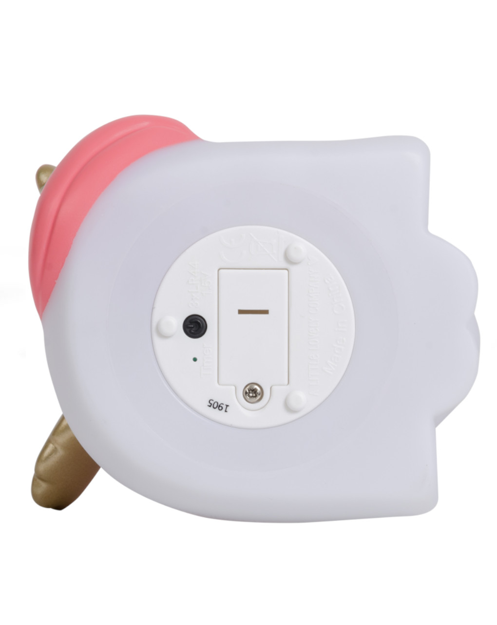 Luce piccola a led - unicorno gold limited edition - a little lovely company