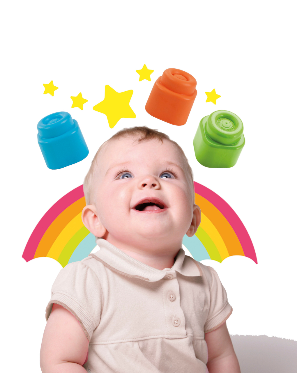 Sacca 20 mattoncini 6/36 mesi - clementoni