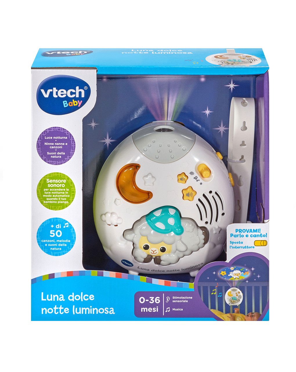 Luna - dolce notte luminosa 0-36 mesi - vtech