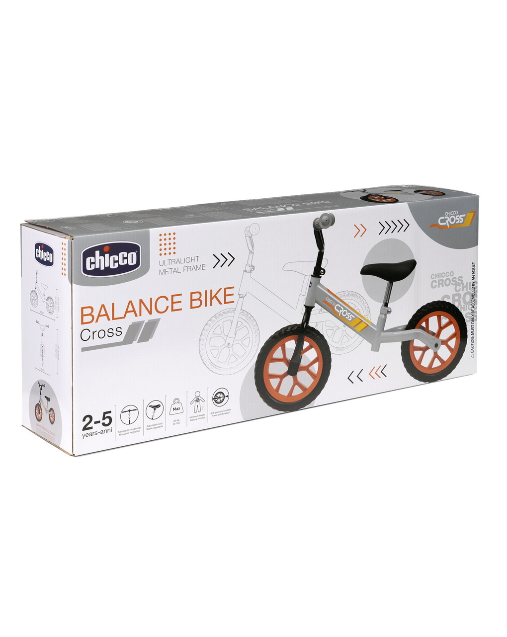 Balance bike cross 2-5 anni - chicco