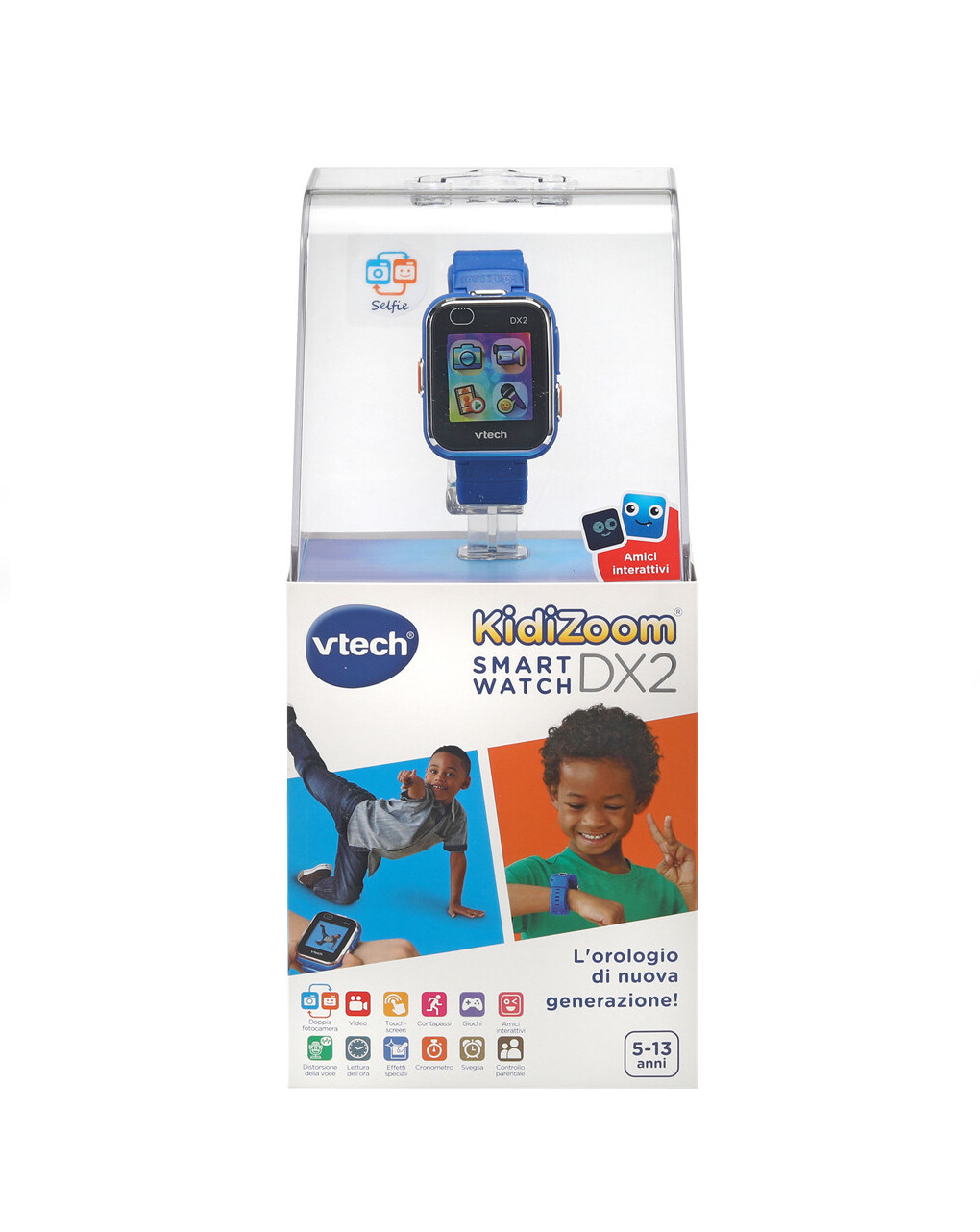 Kidizoom ® smartwatch dx2 blu 5-13 anni - vtech