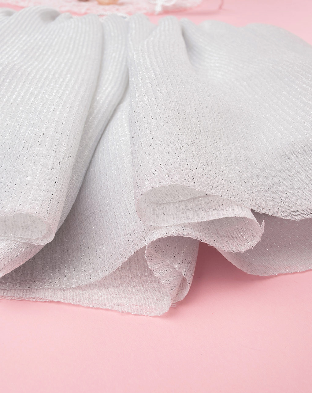 Gonna tulle bimba grigia