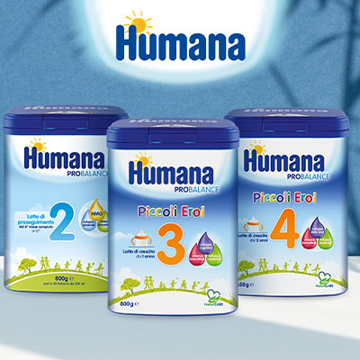 A ogni età, il latte di cui ha bisogno.