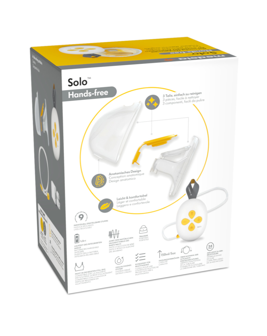 Tiralatte solo handsfree - medela