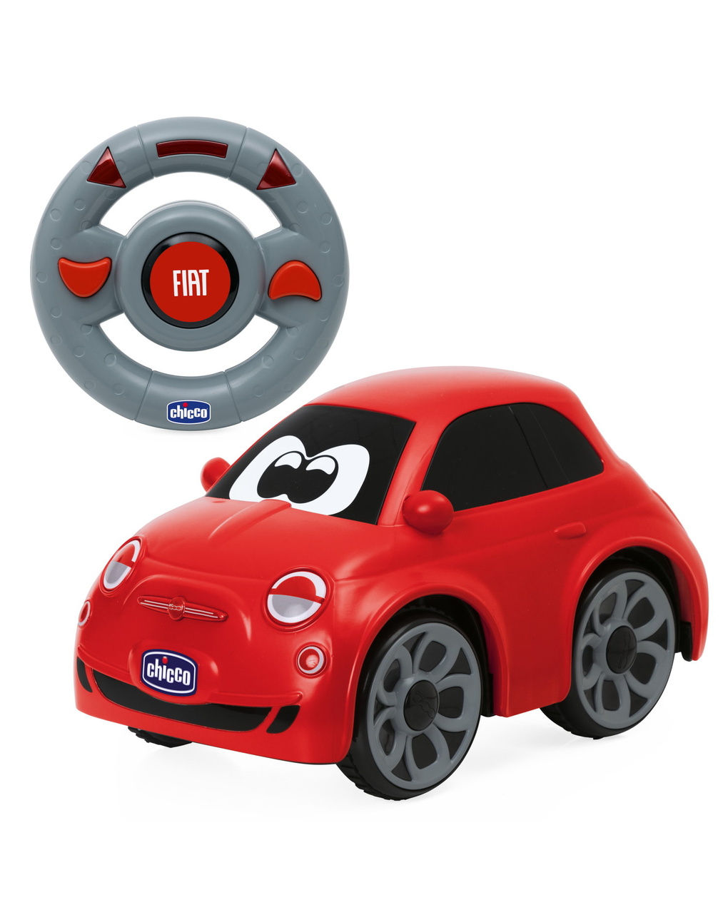 Fiat 500e rc 2-6 anni - chicco