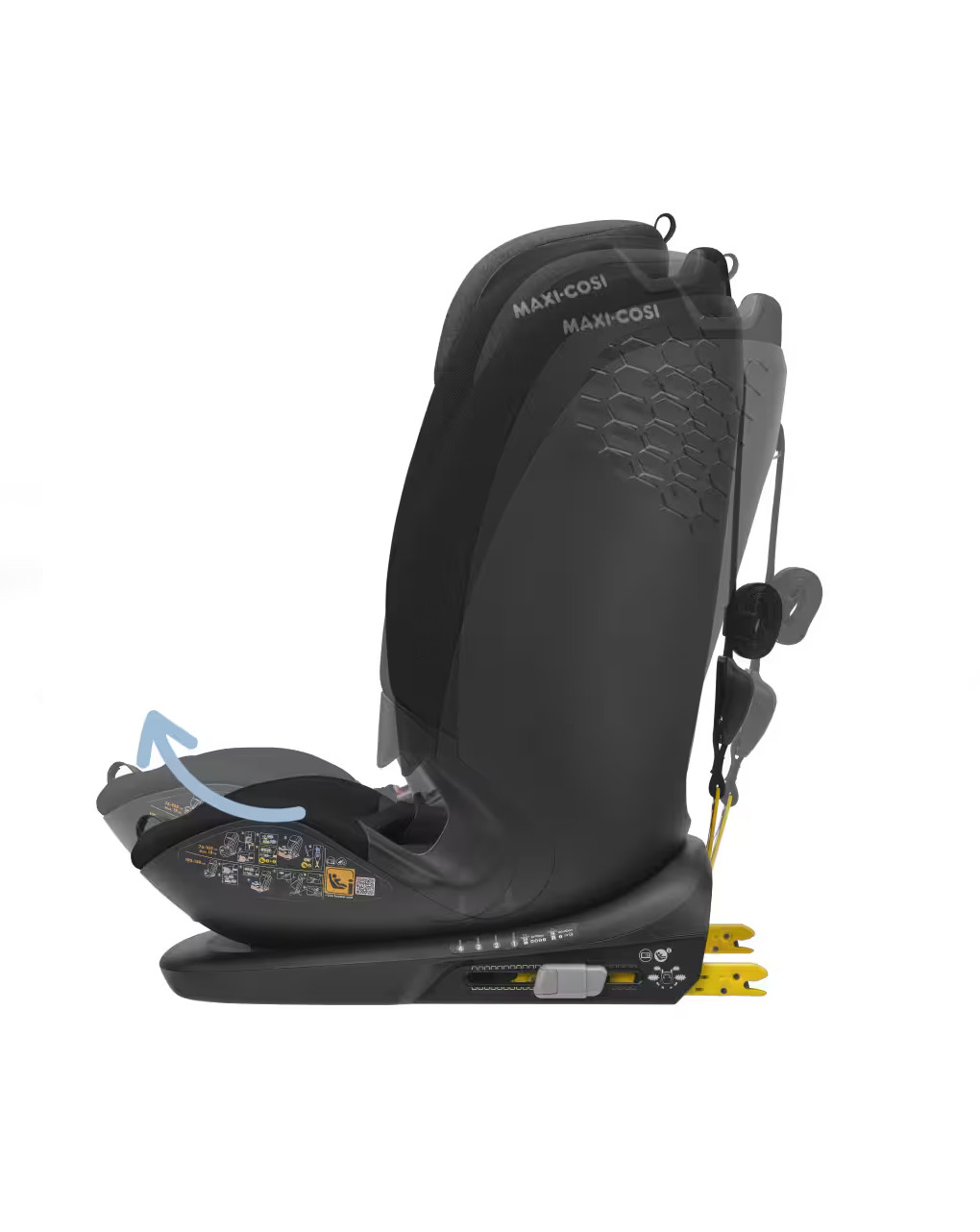 Seggiolino auto titan plus i-size authentic black 76-150 cm - maxi cosi