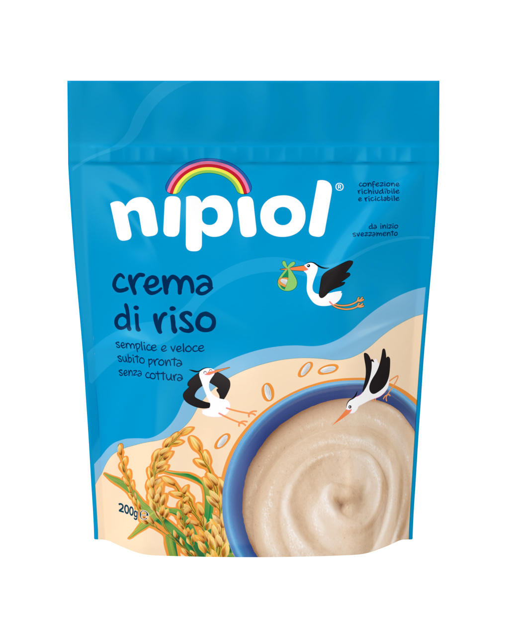Crema di riso 200 gr - nipiol