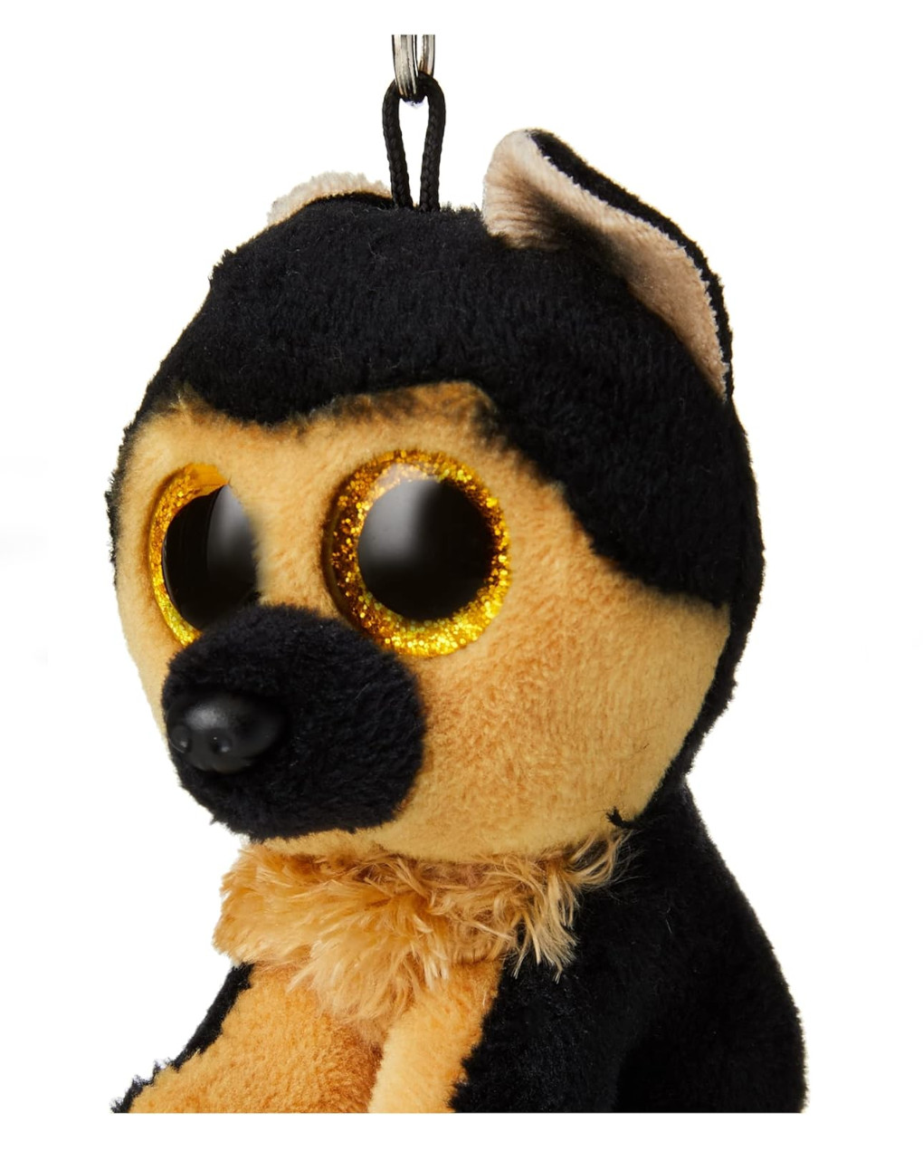 Anello porta chiavi di peluche - beanie boos clips - cane pastore tedesco spirit - ty