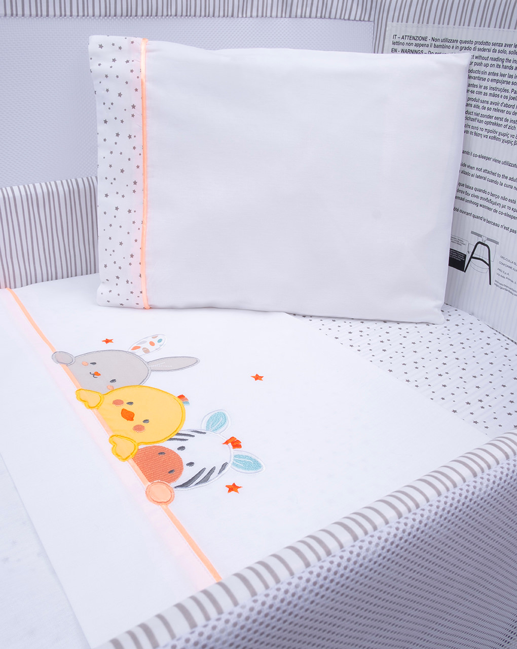 Completo culla/carrozzina 3 pezzi "baby smile"