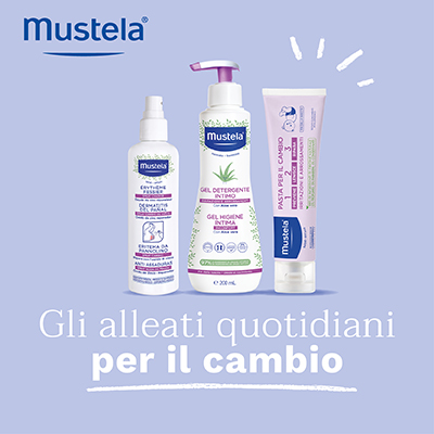 I tuoi alleati Mustela contro l’eritema da pannolino