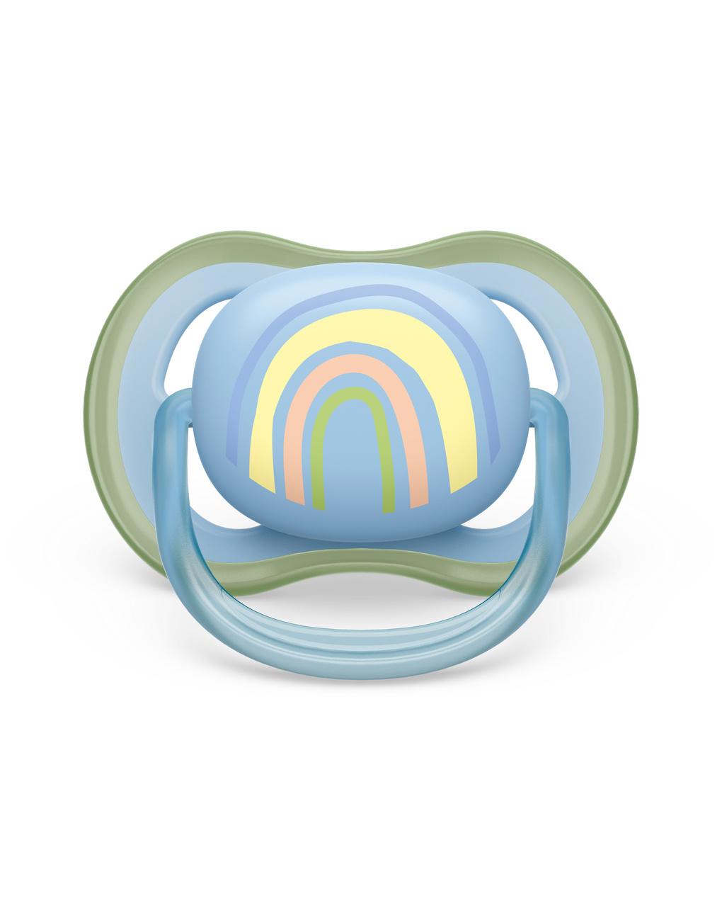 2 ciucci ultra air 0-6 mesi colore blu/verde - philips avent