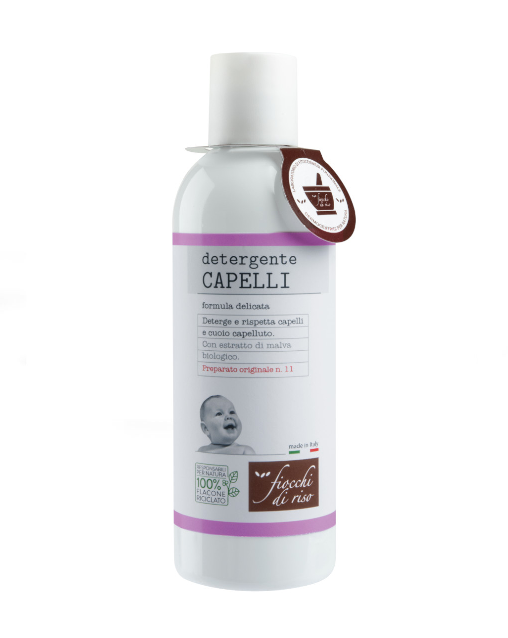 Detergente capelli 200ml - fiocchi di riso