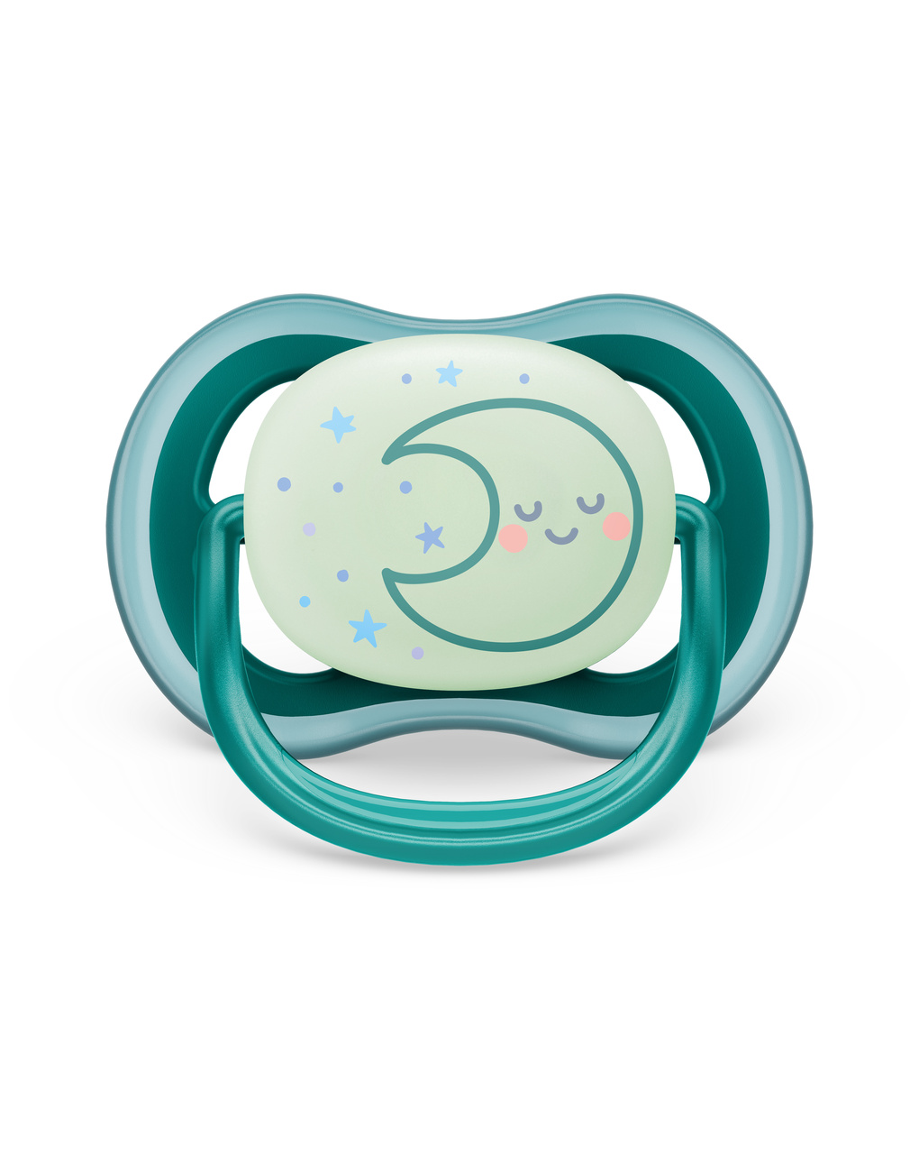 2 ciucci ultra air night time 6-18 mesi decorazione stella/luna - philips avent