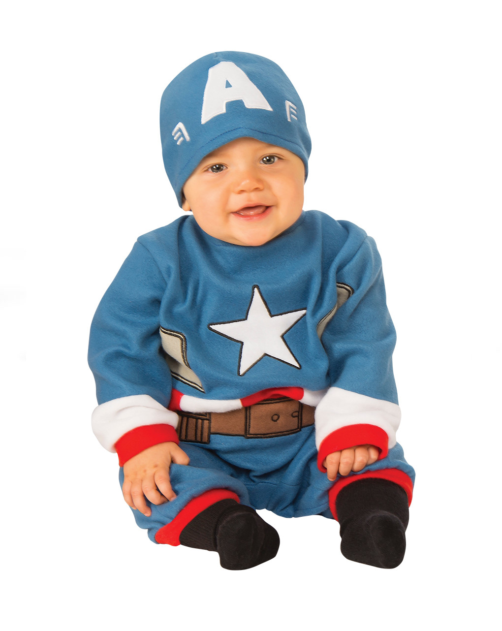 Costume capitan america neonati - rubie's