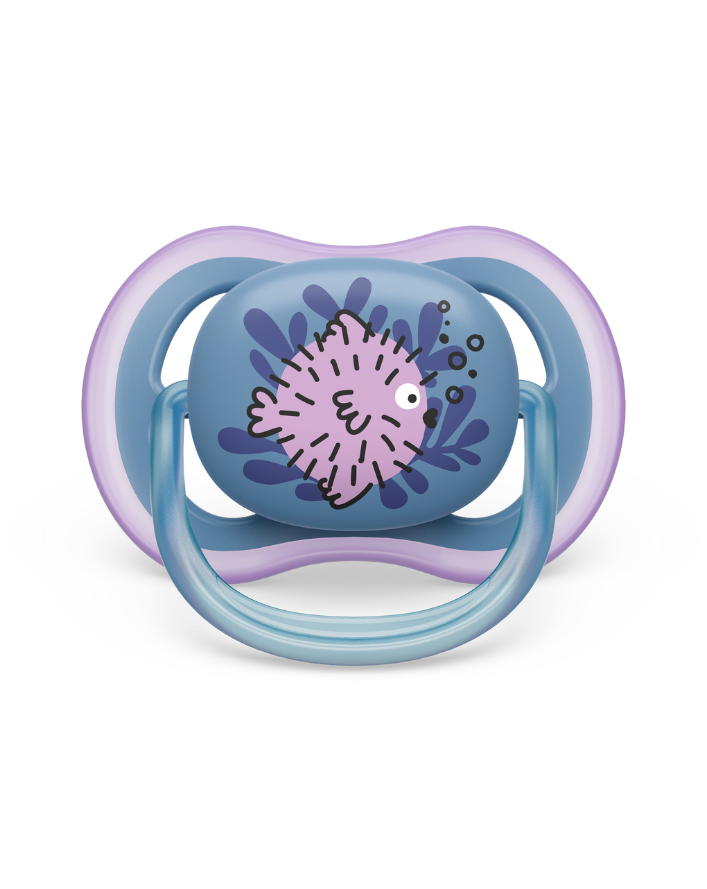 2 ciucci ultra air 6-18 mesi colore blu/rosa - philips avent