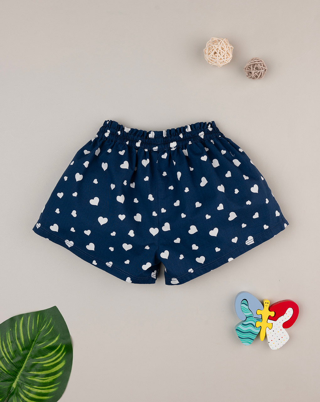Shorts blu bimba allover
