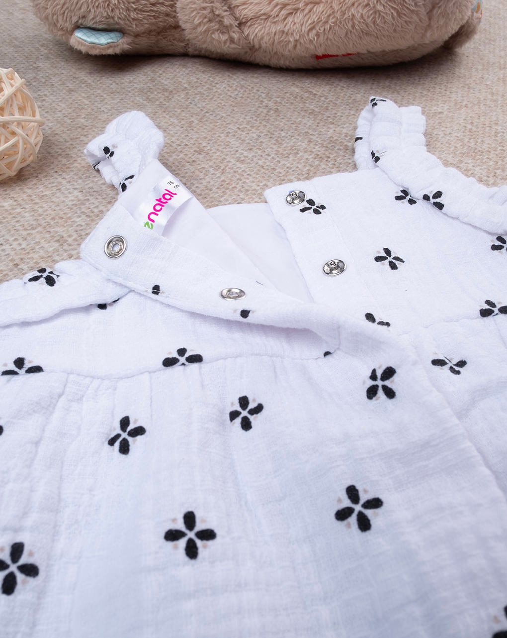 Abitino estivo bimba in mussola allover