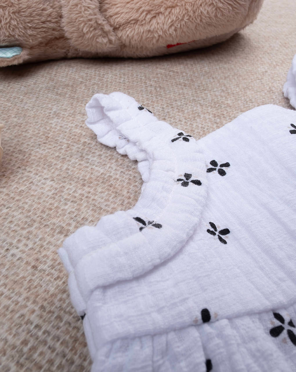 Abitino estivo bimba in mussola allover