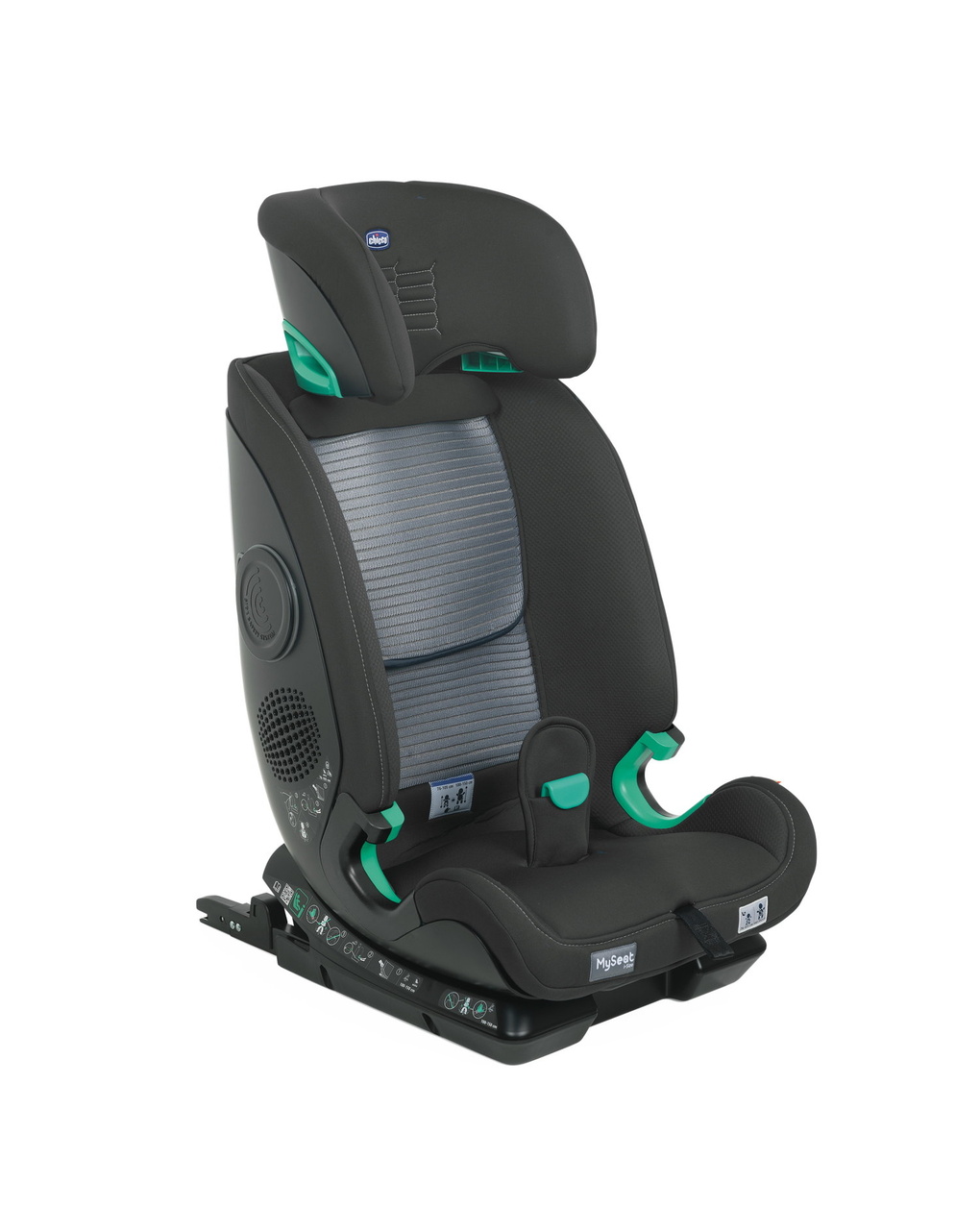 Seggiolino my seat i-size air graphite (76-150 cm) - chicco