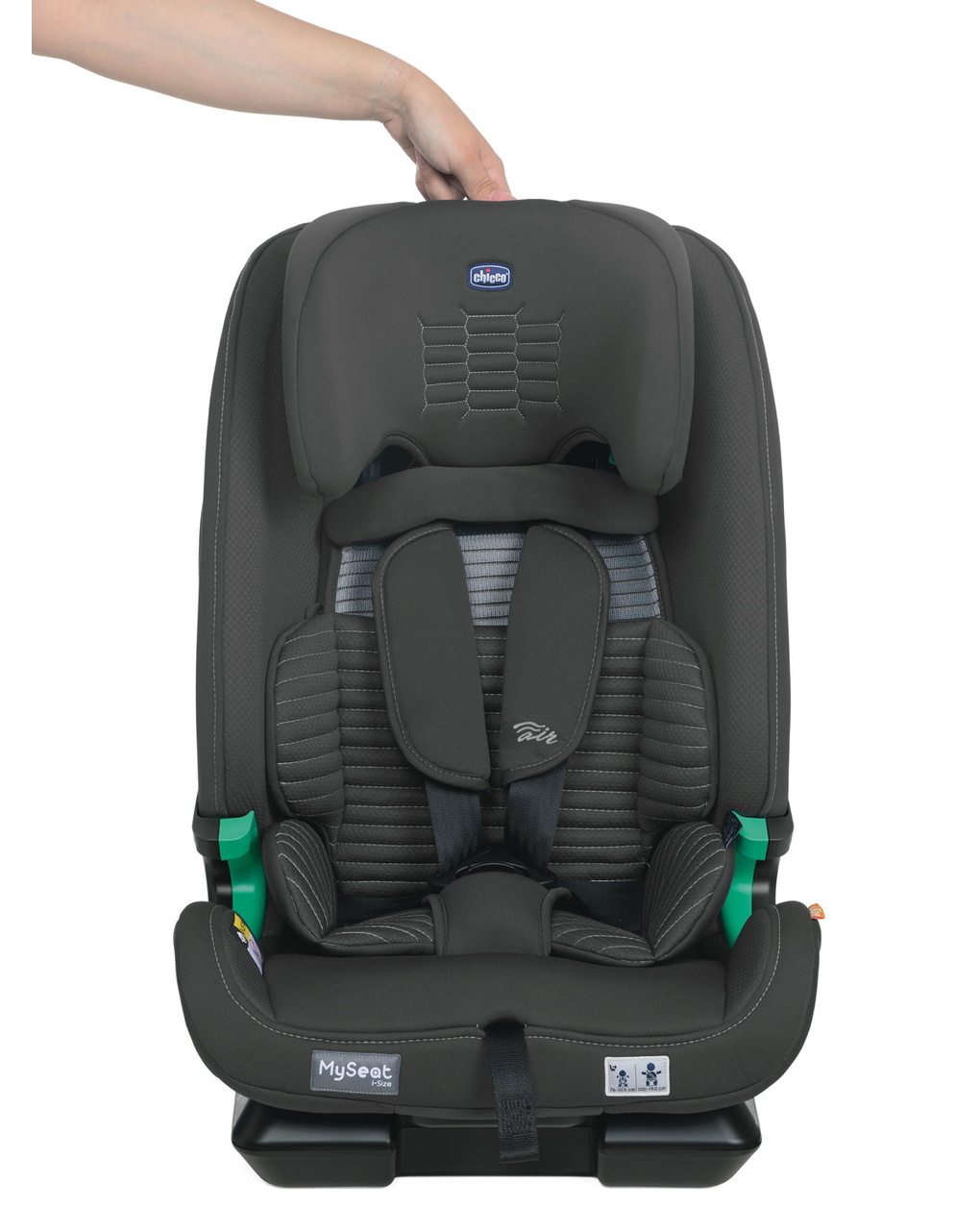 Seggiolino my seat i-size air graphite (76-150 cm) - chicco