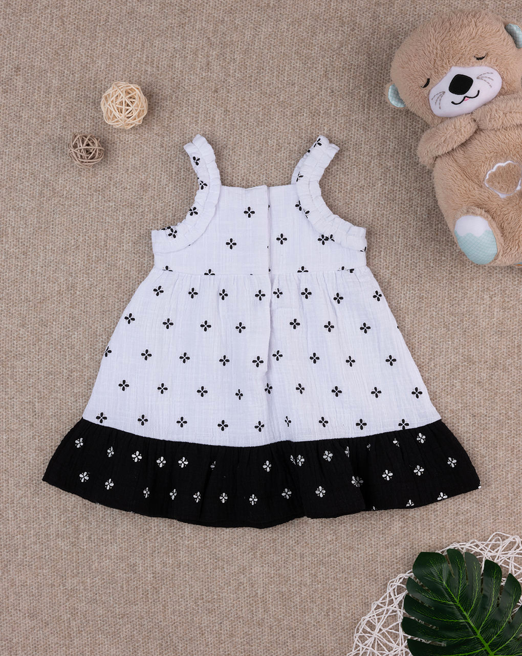 Abitino estivo bimba in mussola allover