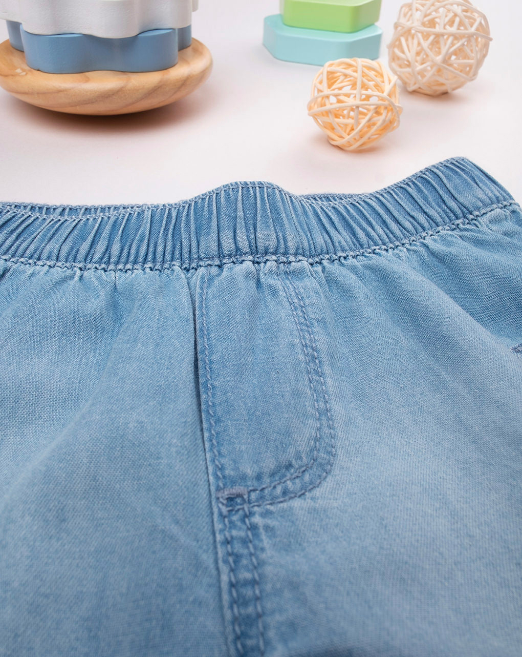 Bermuda bimbo oeko-tex chambray