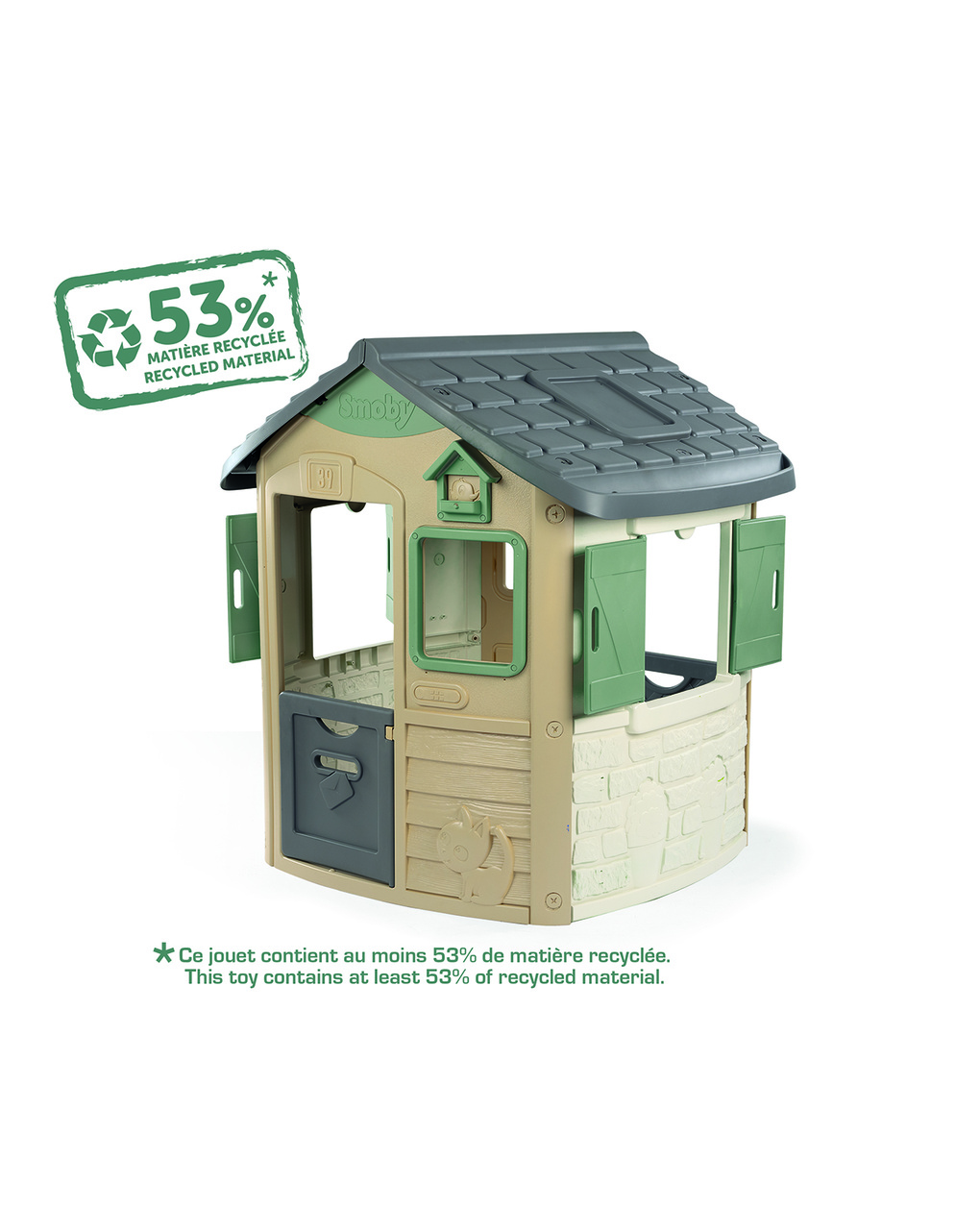 Smoby life jura lodge playhouse 2+ anni - smoby