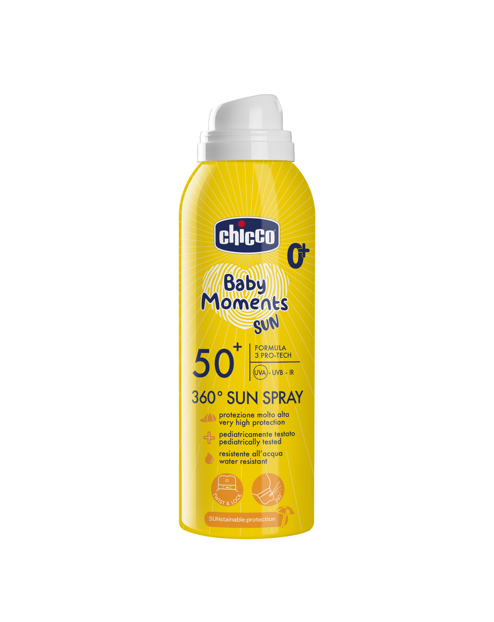 Spray vapo spf 50+ 150ml - chicco