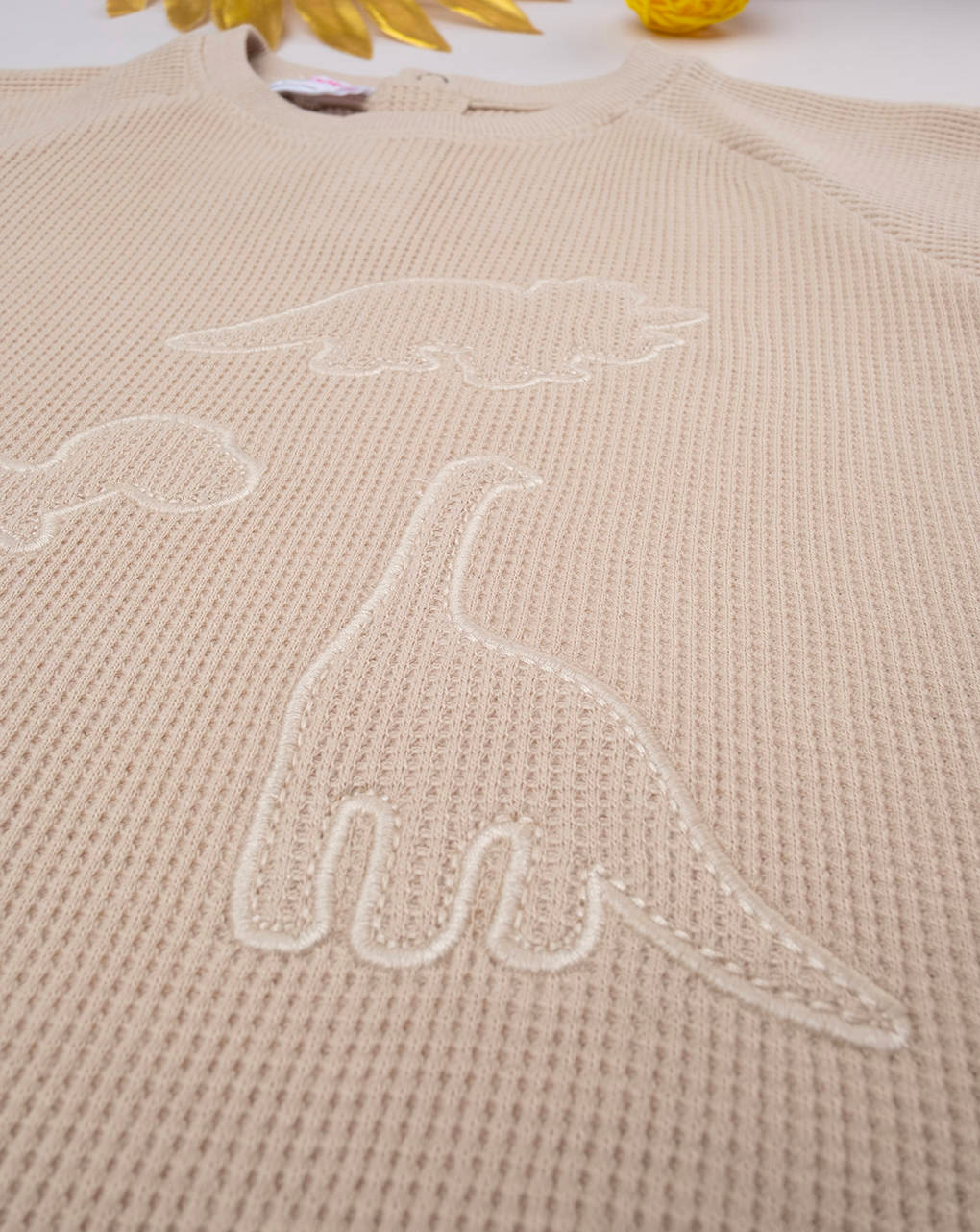 T-shirt bimbo beige "dino"