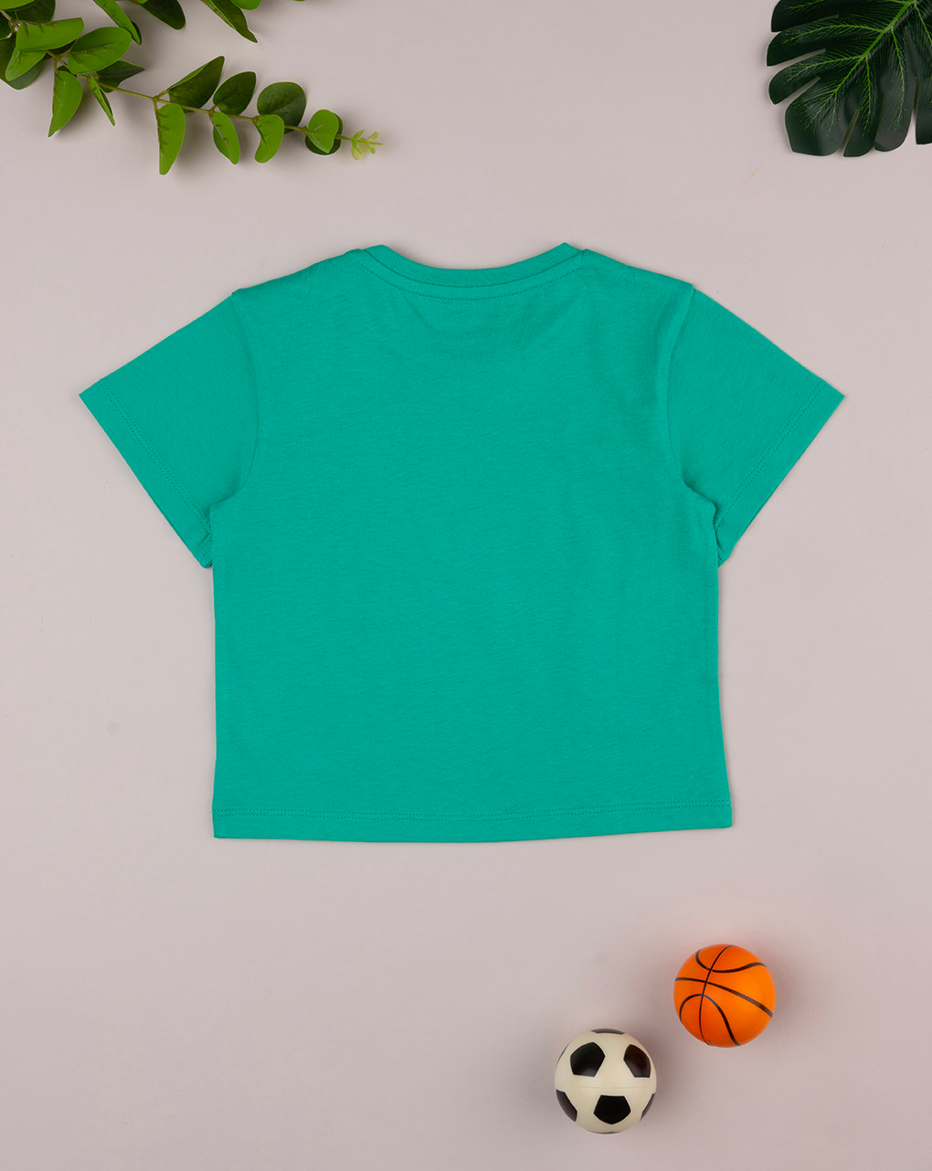T-shirt bimbo verde