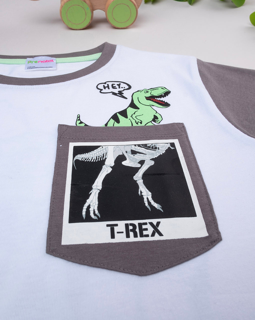 T-shirt mezza manica "t-rex"