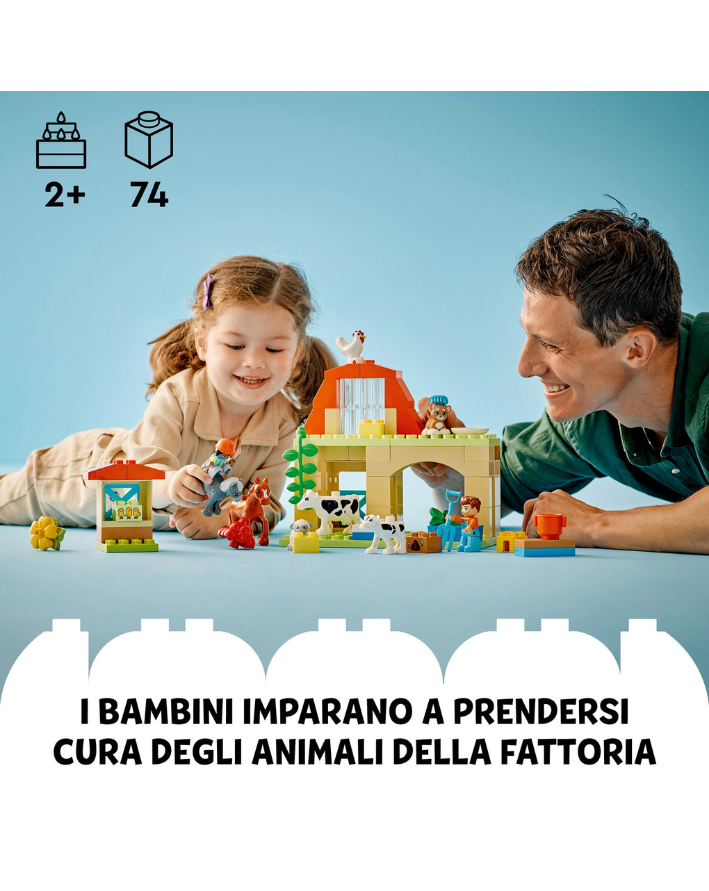 Cura degli animali di fattoria - 10416 - lego duplo