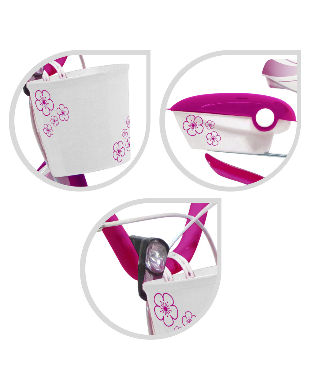 Bicicletta 14'' - fucsia - sun&sport