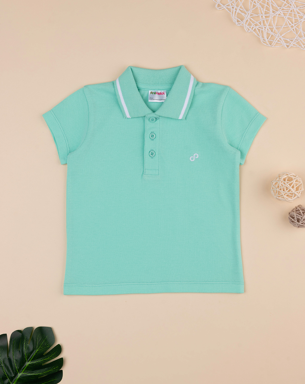 Polo bimbo verde