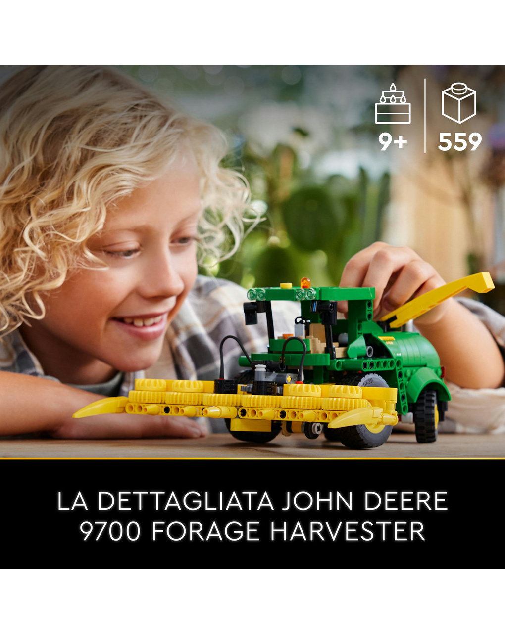 John deere 9700 forage harvester - 42168 - lego technic