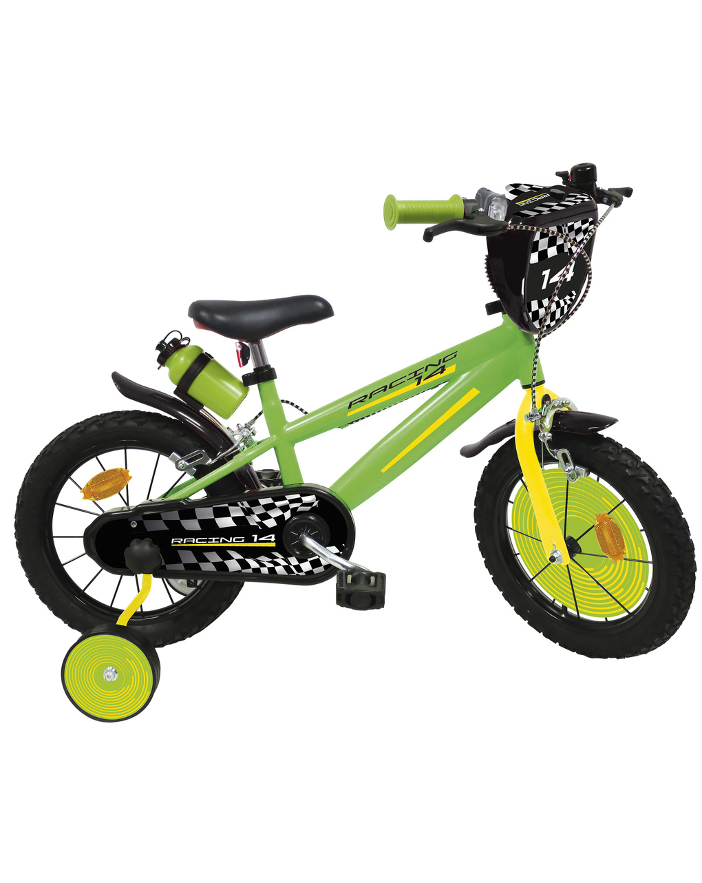 Bicicletta 14'' - verde - sun&sport