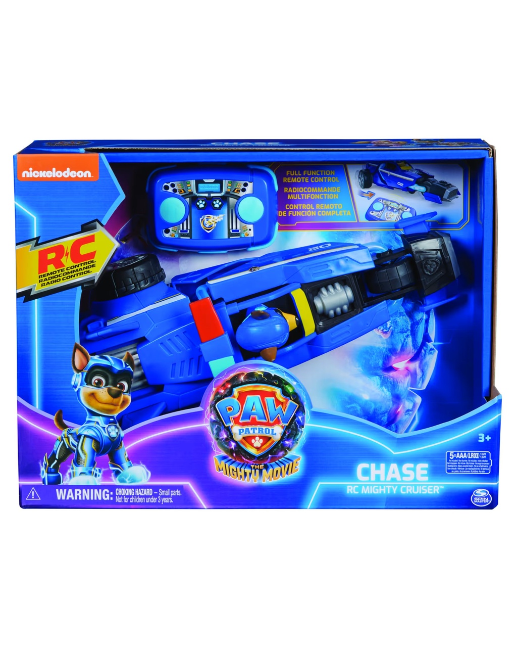 Veicolo radiocomandato chase super cuccioli - paw patrol