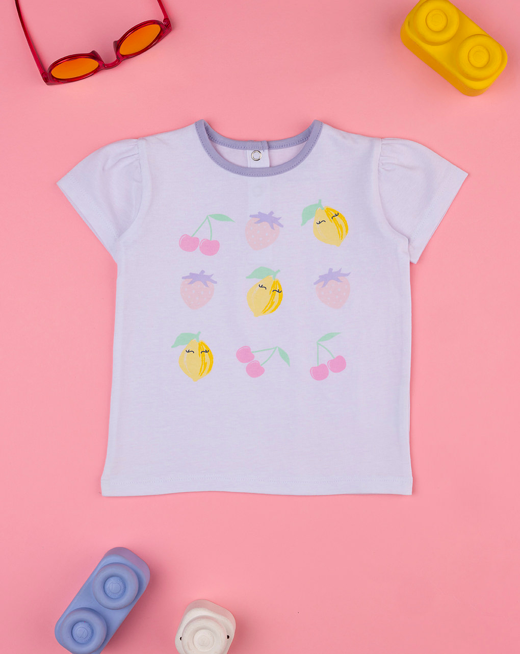 T-shirt bimba frutta