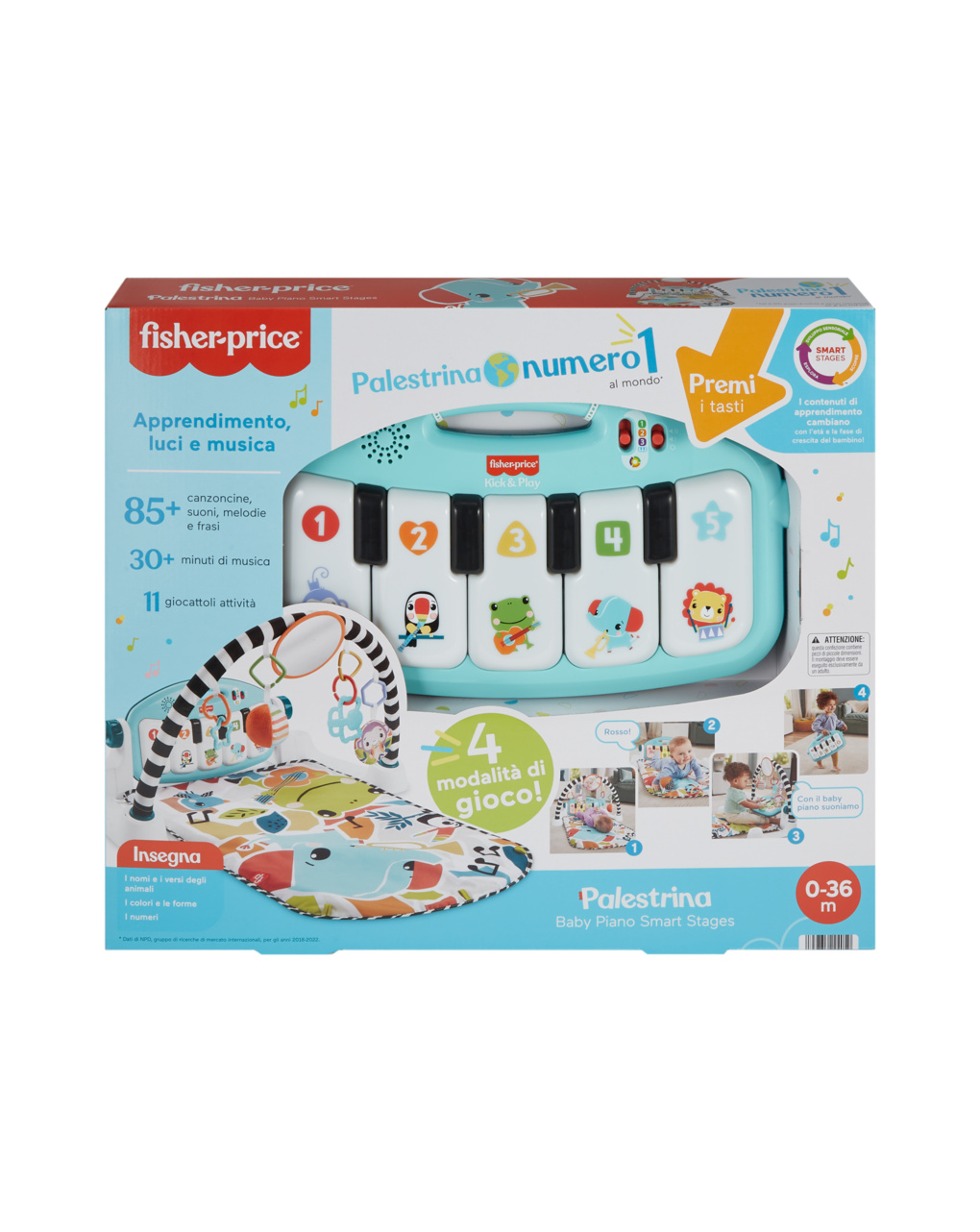 Palestrina smart stages - 0m+ -  fisher price