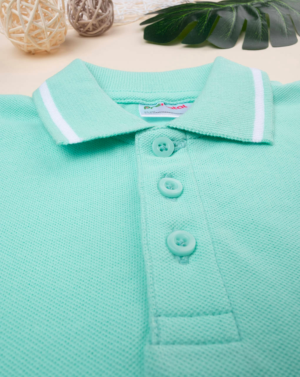 Polo bimbo verde